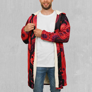 Scarlet Fusion Zip Up Cloak (White Fur)