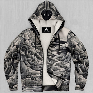 Ethereal Moonlight Sherpa Hoodie