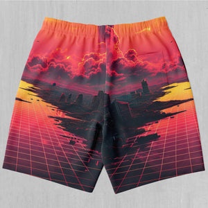 Cyber Skyline Shorts
