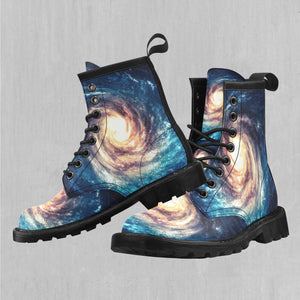 Spiral Galaxy Women's Lace Up Boots