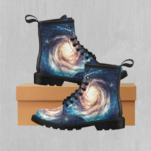 Spiral Galaxy Women's Lace Up Boots