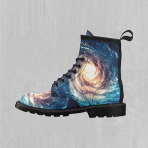 Spiral Galaxy Women's Lace Up Boots