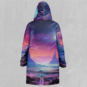 Stellar Dreams Zip Up Cloak (Black Fur)