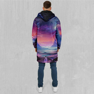 Stellar Dreams Zip Up Cloak (Black Fur)