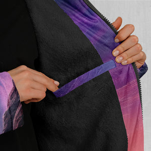 Stellar Dreams Zip Up Cloak (Black Fur)