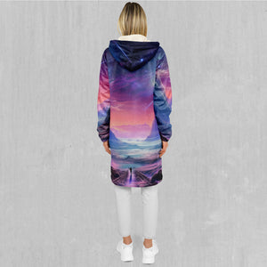 Stellar Dreams Zip Up Cloak (White Fur)