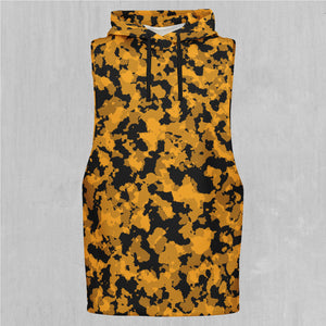 Stinger Yellow Camo Sleeveless Hoodie