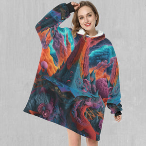 Surreal Summit Blanket Hoodie
