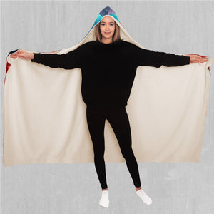 Surreal Summit Hooded Blanket