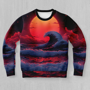 The Synthwave off Kanagawa Sweatshirt