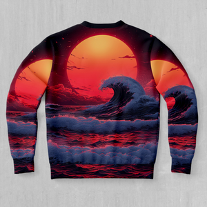 The Synthwave off Kanagawa Sweatshirt