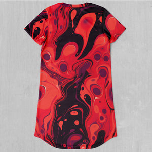 Scarlet Fusion T-Shirt Dress