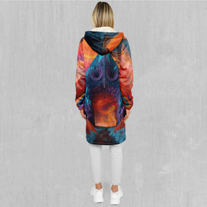 The Portal Between Zip Up Cloak (White Fur)