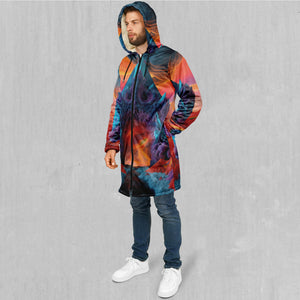 The Portal Between Zip Up Cloak (White Fur)