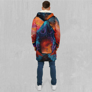 The Portal Between Zip Up Cloak (White Fur)