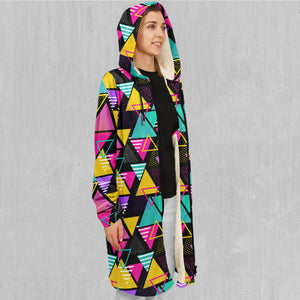 Triad Zip Up Cloak (White Fur)