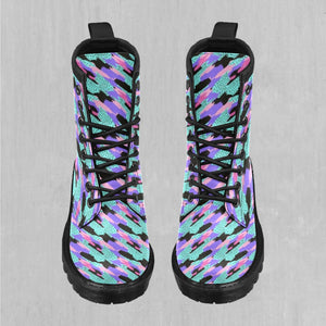 Vapor Camo Women's Lace Up Boots