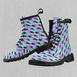 Vapor Camo Women's Lace Up Boots
