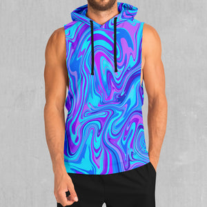 Vapor Drip Sleeveless Hoodie