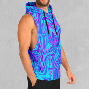 Vapor Drip Sleeveless Hoodie
