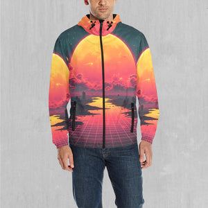 Cyber Skyline Windbreaker