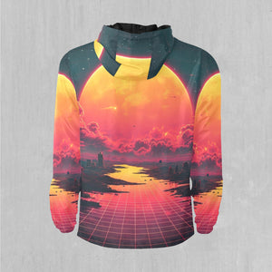 Cyber Skyline Windbreaker