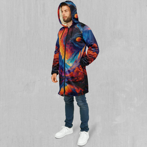 Wonderland Valley Zip Up Cloak (White Fur)