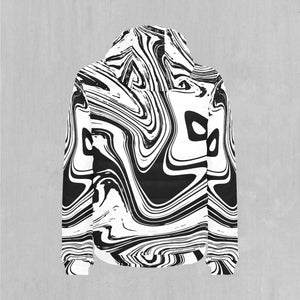 Yin Yang Drip Puffer Jacket