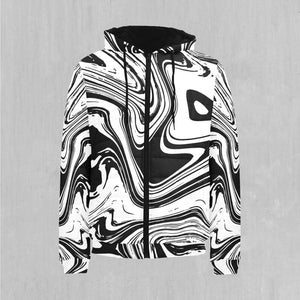 Yin Yang Drip Puffer Jacket