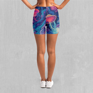 Mycological Mind Yoga Shorts