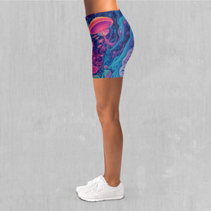 Mycological Mind Yoga Shorts