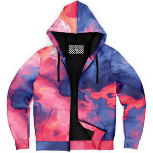 Quantum Tides Sherpa Hoodie