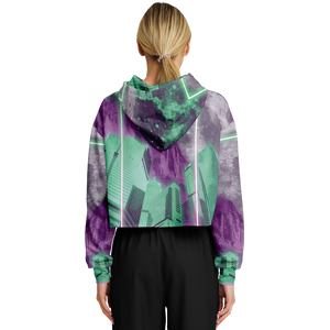City of Radiance Cropped Hoodie
