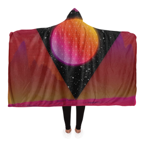 Desert Continuum Hooded Blanket