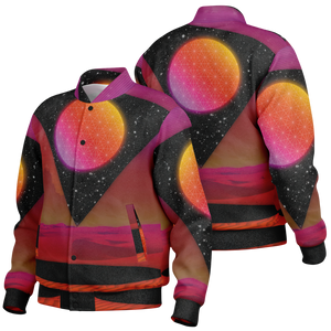 Desert Continuum Varsity Jacket