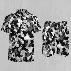 Arctic Camo Men's Beach Set