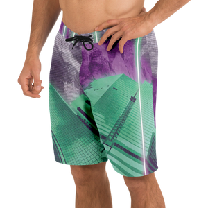 City of Radiance Board Shorts