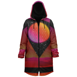 Desert Continuum Zip Up Cloak