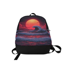 The Synthwave off Kanagawa Adventure Backpack