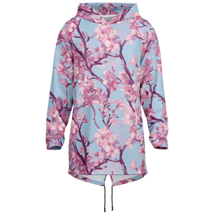 Cherry Blossom Longline Hoodie