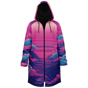 Duskwave Zip Up Cloak