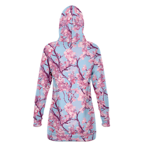 Cherry Blossom Hoodie Dress