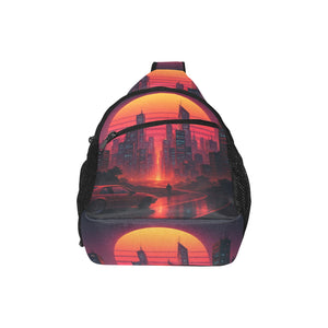 Neon Sunrise Sling Bag