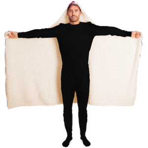 Dimensions Collide Hooded Blanket