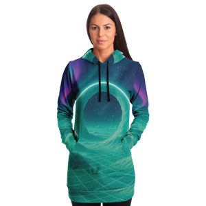 Astral Gateway Hoodie Dress