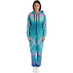 Grid Tide Jumpsuit