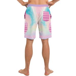 Grid Tide Board Shorts