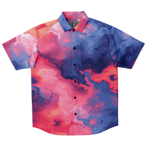 Quantum Tides Button Down Shirt