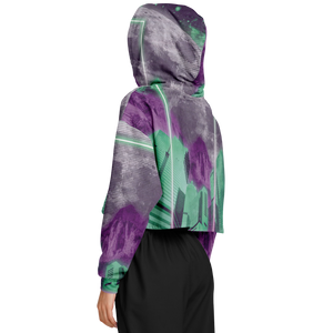 City of Radiance Cropped Hoodie