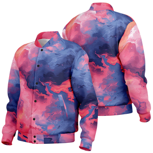 Quantum Tides Varsity Jacket